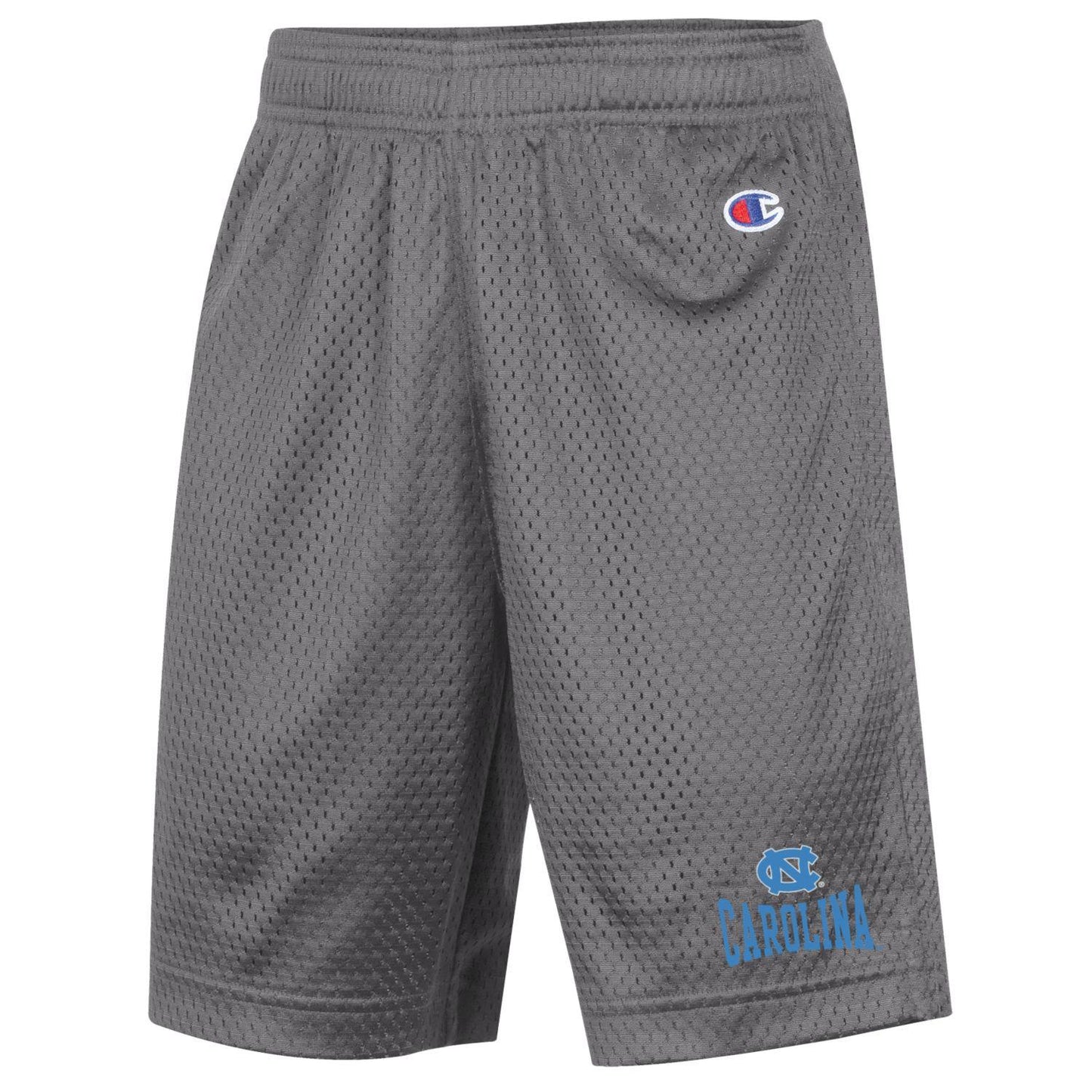 Kid's Classic Mesh Shorts by Champion in Grey