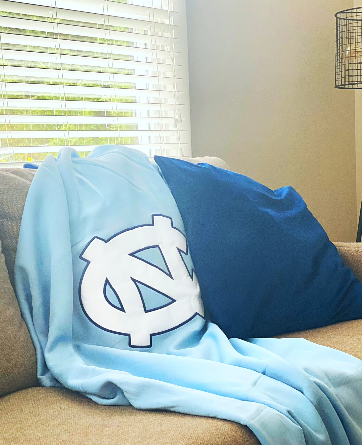 North Carolina Tar Heels Logo Brands UNC Sweatshirt Blanket