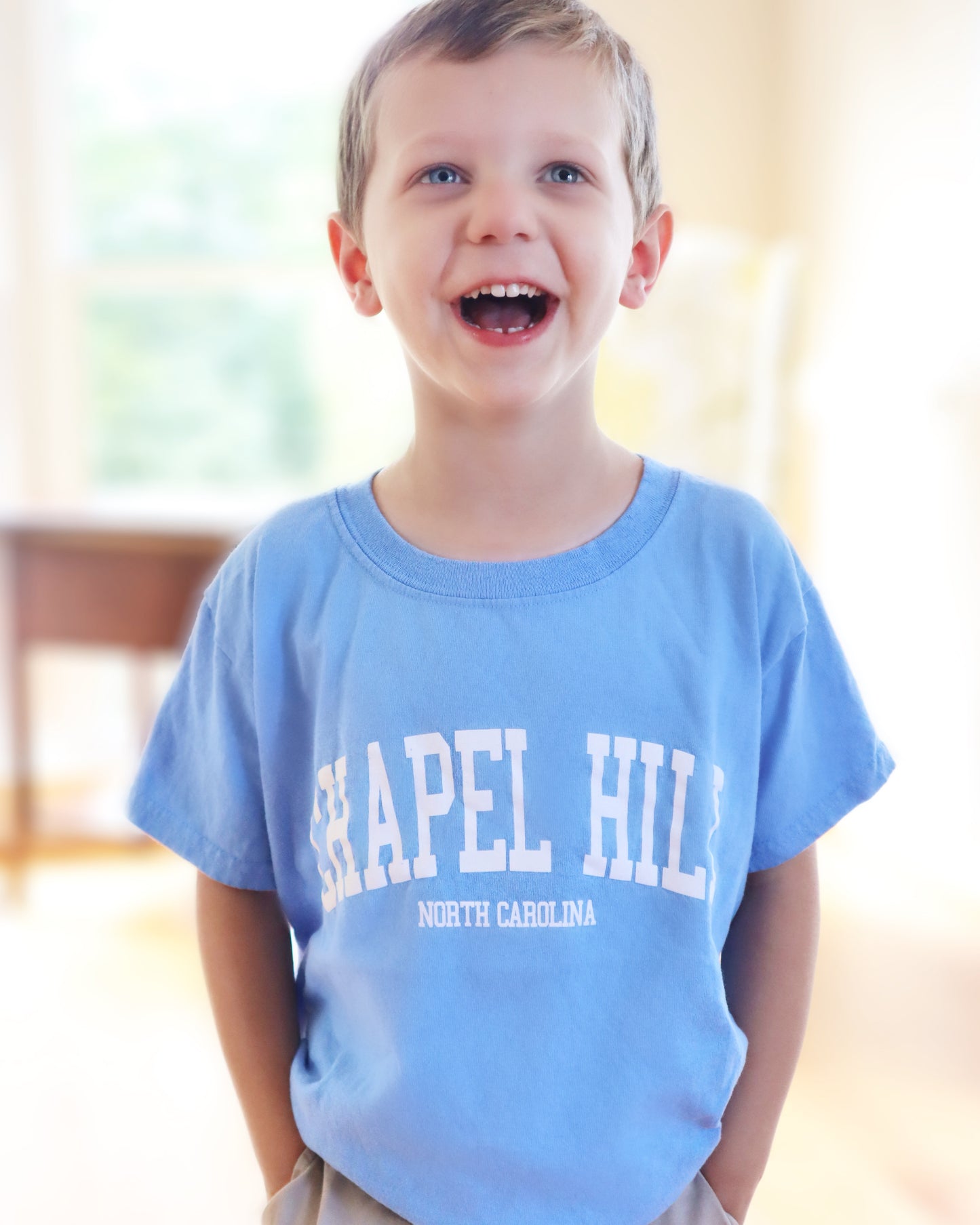 SHB Carolina Blue Chapel Hill NC Kid's T-Shirt