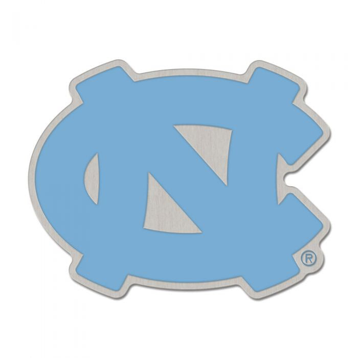UNC Carolina Blue NC Interlock Collector Enamel Lapel Pin – Shrunken Head