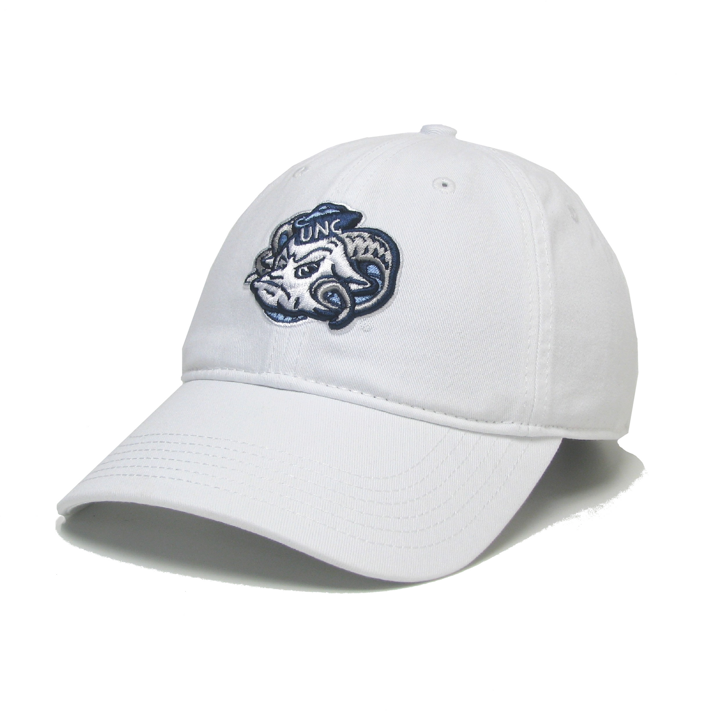 UNC White Rameses Mascot Hat by Legacy